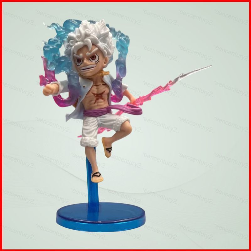 GC 5 chiếc ONE PIECE Monkey D. Luffy Gear 5 Nika Form Hành Động Hình Trang Trí