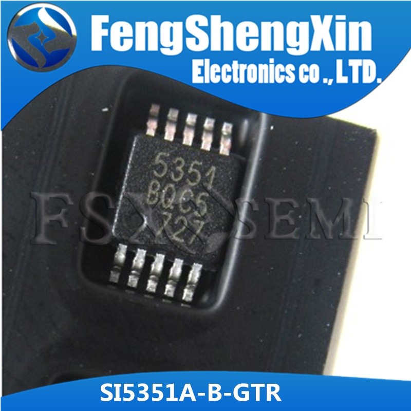 1-5 chiếc SI5351A-B-GTR SI5351A-A-GTR SI5351A SI5351 SI 5351 ULTRA LOW JITTER CRYSTAL OSCILLAR IC MS