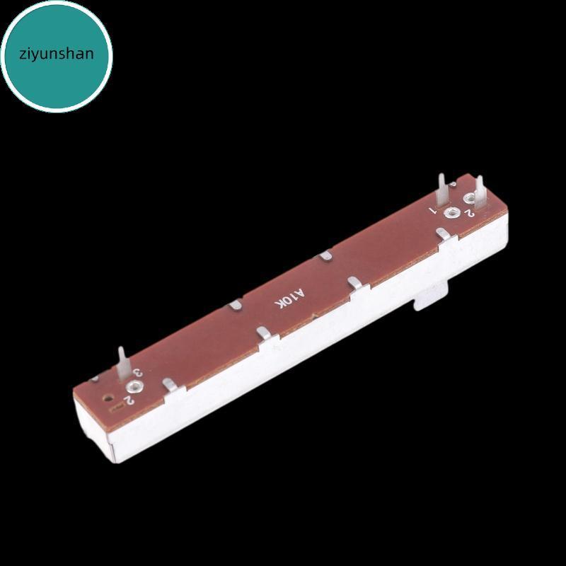 Ziyunshan 88mm Máy đo điện áp đơn 3 chân A10K B10K Máy đo điện áp trượt thẳng Máy trộn kênh đơn Fade