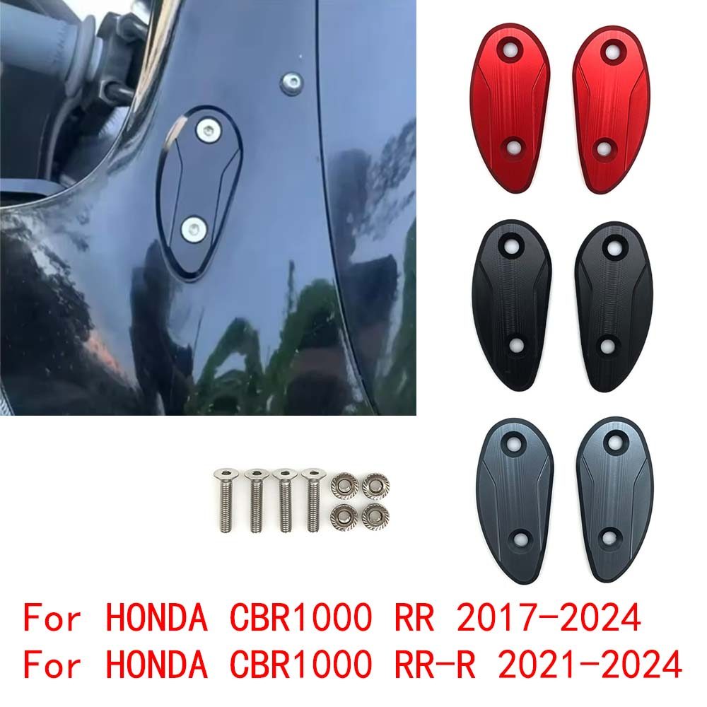 CBR1000 RR / 1000 RR-R 2024-2021 Gương Chiếu Hậu Lỗ Bao Gương Khung Xe Mã Nắp Đế Khối Phù Hợp Cho Xe