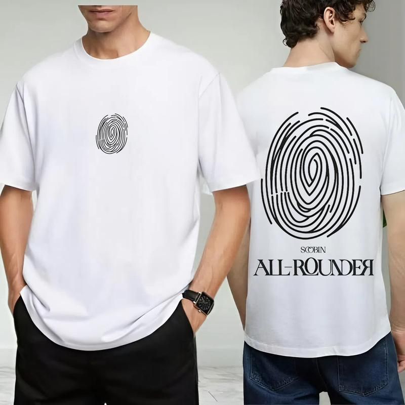 Áo thun SOOBIN LIVE CONCERT: ALL-ROUNDER Mẫu Mới Nam Nữ Unisex Cổ Tròn In Slogan Hot Trend Thun Cott