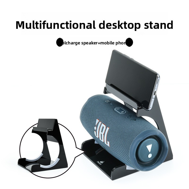 Thích hợp cho loa wifi JBL Charge5 / 6 / 5, giá đỡ máy tính để bàn di động, giá lưu trữ máy tính để 