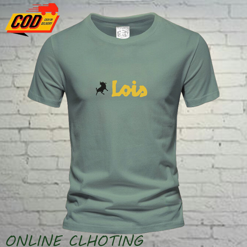 ÁO THUN NAM THƯỜNG XUYÊN | Distro Distro Distro | COTTON BỘ 30s | | LOIS LOIS.
