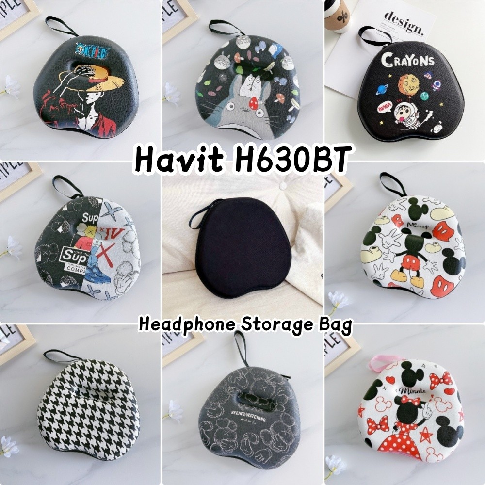 [Còn hàng] Dành cho hộp đựng tai nghe Havit H630BT Phim hoạt hình sáng tạo Vỏ bọc tai nghe Hộp đựng 