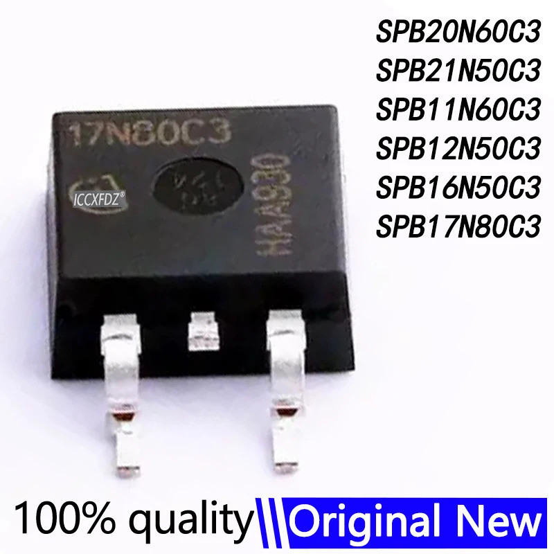 5 Chiếc SPB20N60C3 20N60C3 SPB20N60 SPB21N50C3 SPB11N60C3 SPB12N50C3 SPB16N50C3 SPB17N80C3 21N50C3 1