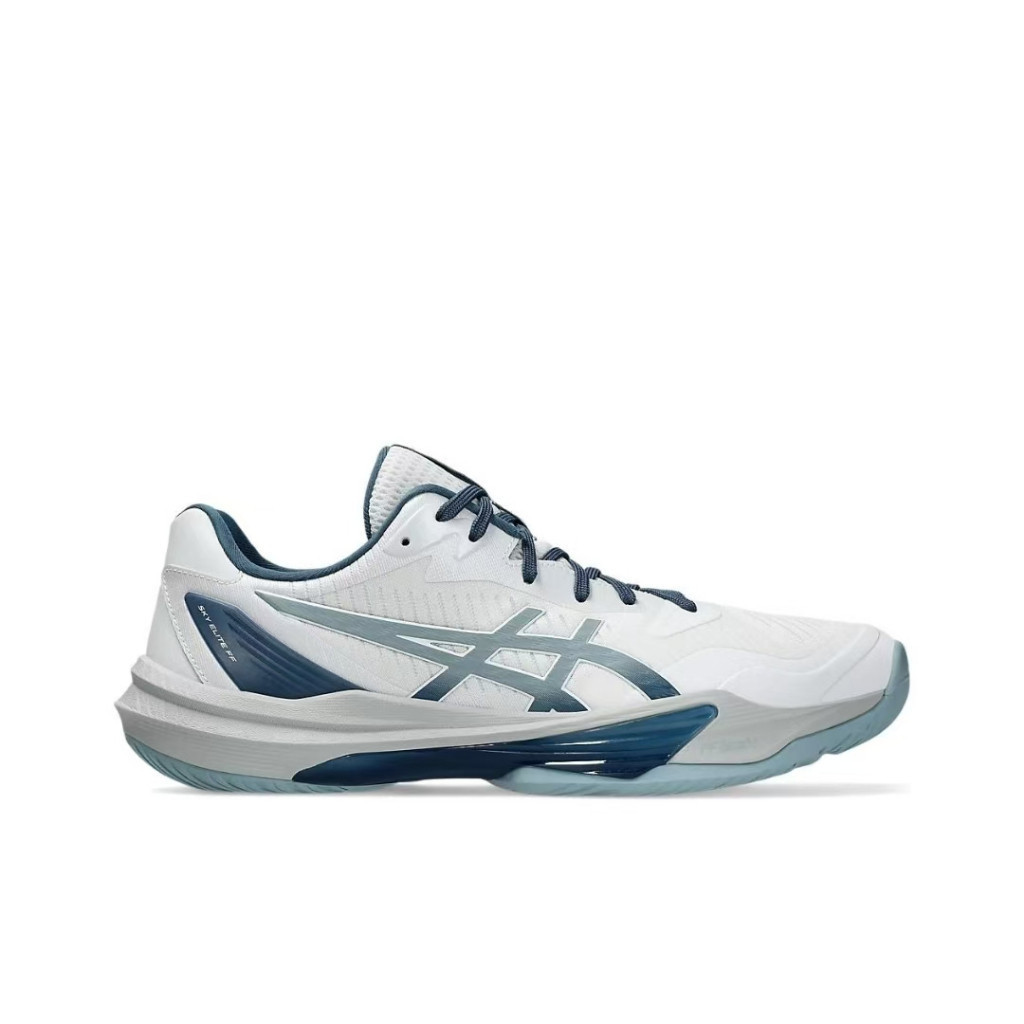 Giày bóng chuyền Asics Sky Elite FF 3 cổ thấp - Thoải mái và bền bỉ, màu xanh trắng