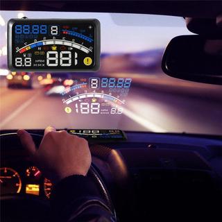 Newsmallbrainsmallbrains Universal F4 Up Display HUD ODB2 Hệ thống cảnh báo tốc độ ô tô tự động An toàn