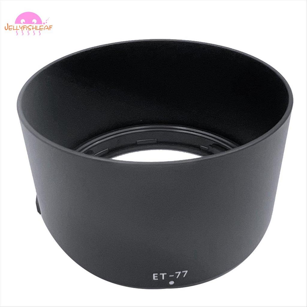 ET77 Lens Hood Tấm che nắng tròn Thay thế ET-77 cho 85Mm F / 2 Macro là STM, 85 mm F2 MACRO là STM