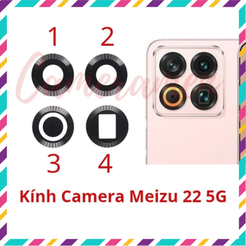 Kính Camera Meizu 22 / Meizu22 ( Sẵn Hàng )