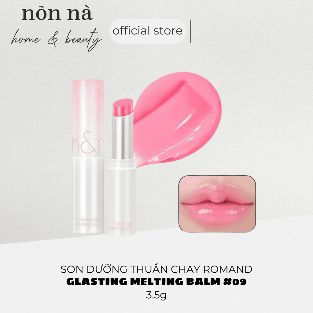 Son Dưỡng Thuần Chay Romand Glasting Melting Balm 3.5g #09