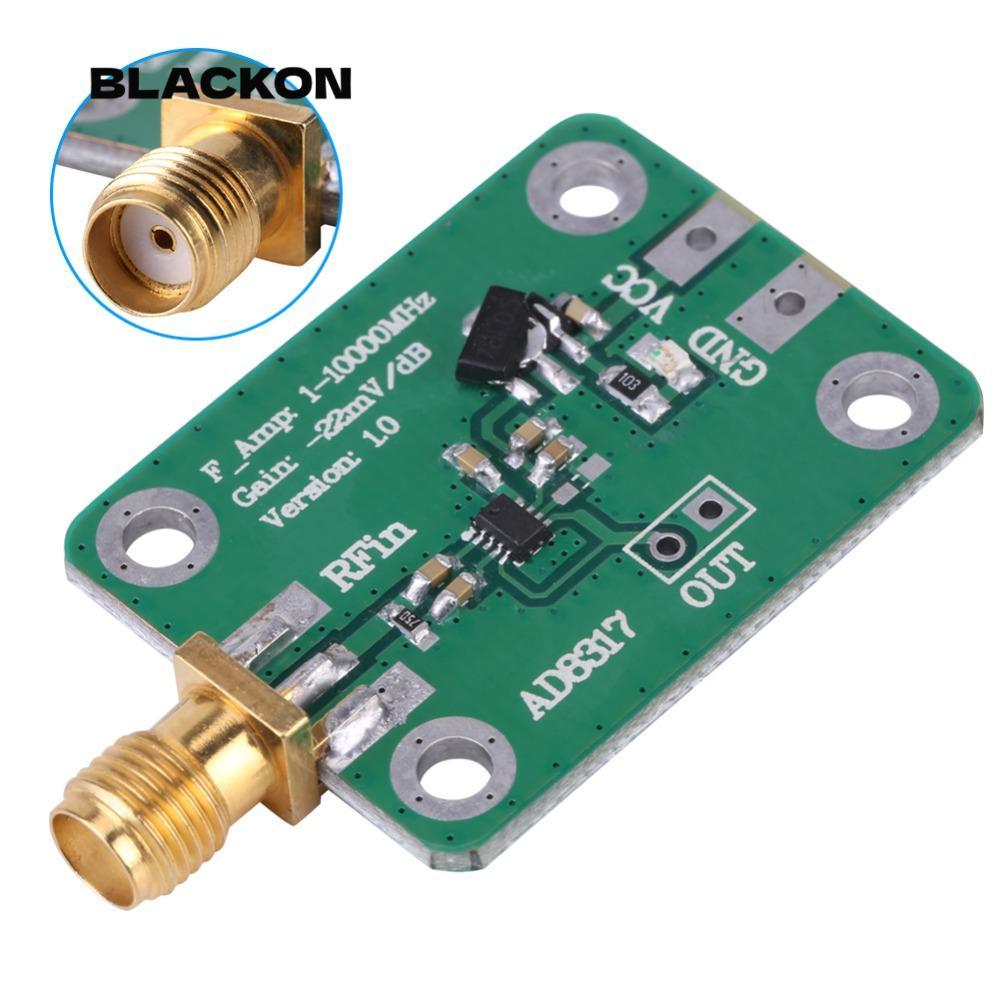 BLACKON AD8317 Máy dò logic Phát hiện nguồn tín hiệu nguồn, 1M-10000 MHz -55dBm đến 0dBm Đồng hồ đo 