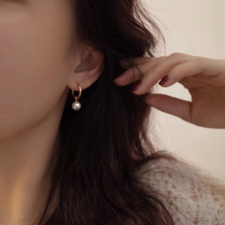 ZhuZhu Bông Tai Vòng Tròn Thanhtinhte, Cao Cấp