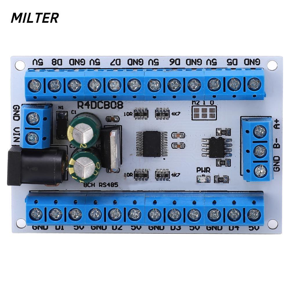 Mô-đun cảm biến MILTER RS485, Bảng 8-13MA R4DCB08 kỹ thuật số, Mô-đun rơle DS18B20 Mô-đun cảm biến n