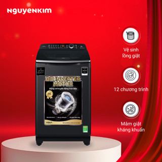 Máy giặt cửa trên Aqua Inverter 12 kg AQW-DR120HT.BK