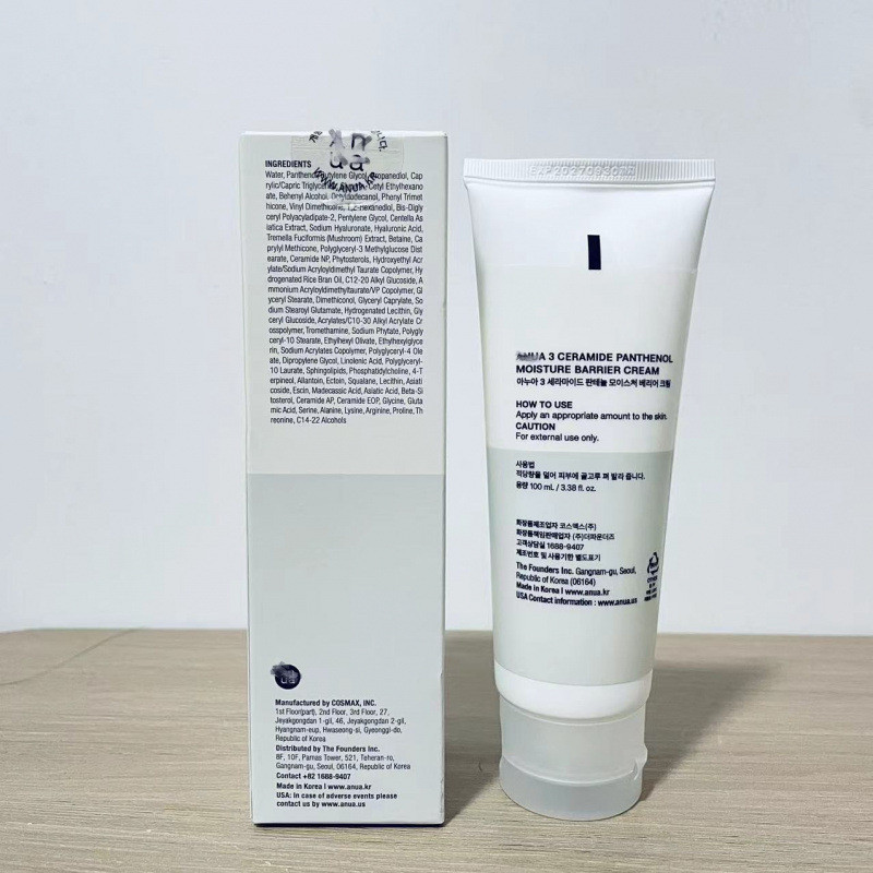 [Khuyến nghị cửa hàng] Cross Anua Ceramide Panthenol anua3 + Kem thu nhỏ lỗ chân lông dưỡng ẩm sâu 1