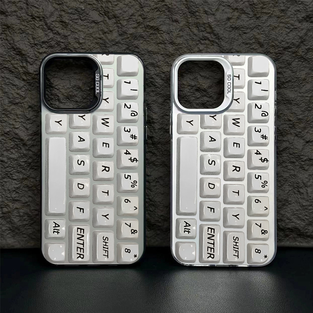 Op lung iPhone 7plus 8plus xr xsmax 11 12 13 14 15 16 17 pro plus promax Ốp lưng với hình bàn phím c