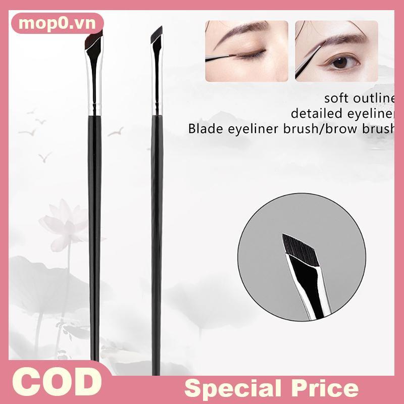 MOP Nâng cấp Blade Eyeliner Brush Ultra Thin Fine Angle Flat Eyebrow Brush Under Eyes Place Makeup B
