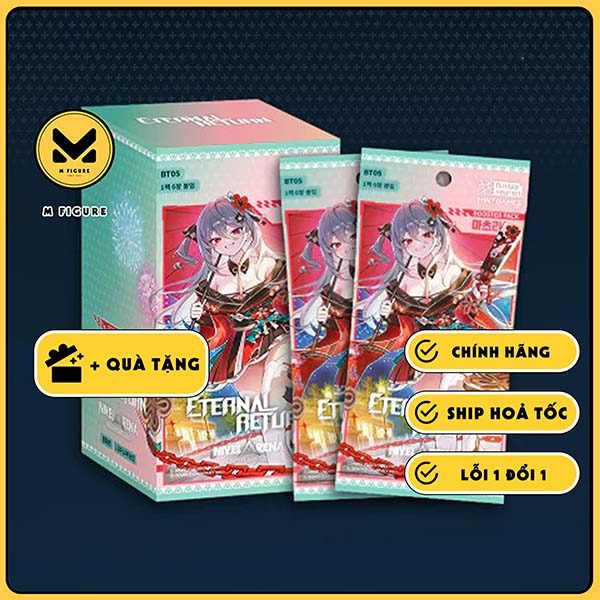 THẺ BÀI NIKKE Eternal Return - Nivel Arena (BT05) (GEMBLO) PACK CARD CHÍNH HÃNG