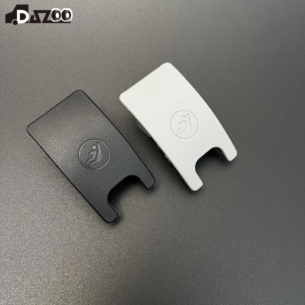 Đen Xám Phía Sau Ghế Trẻ Em Móc Isofix Khe Viền Bao 4G8887187 Dành Cho Xe Audi A6 C7 Avant A7 4G Spo