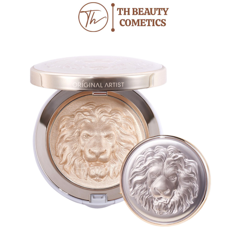Phấn bắt sáng Lion Gloss Powder Highlight mềm mịn lên màu đẹp TH Beauty Cosmetics
