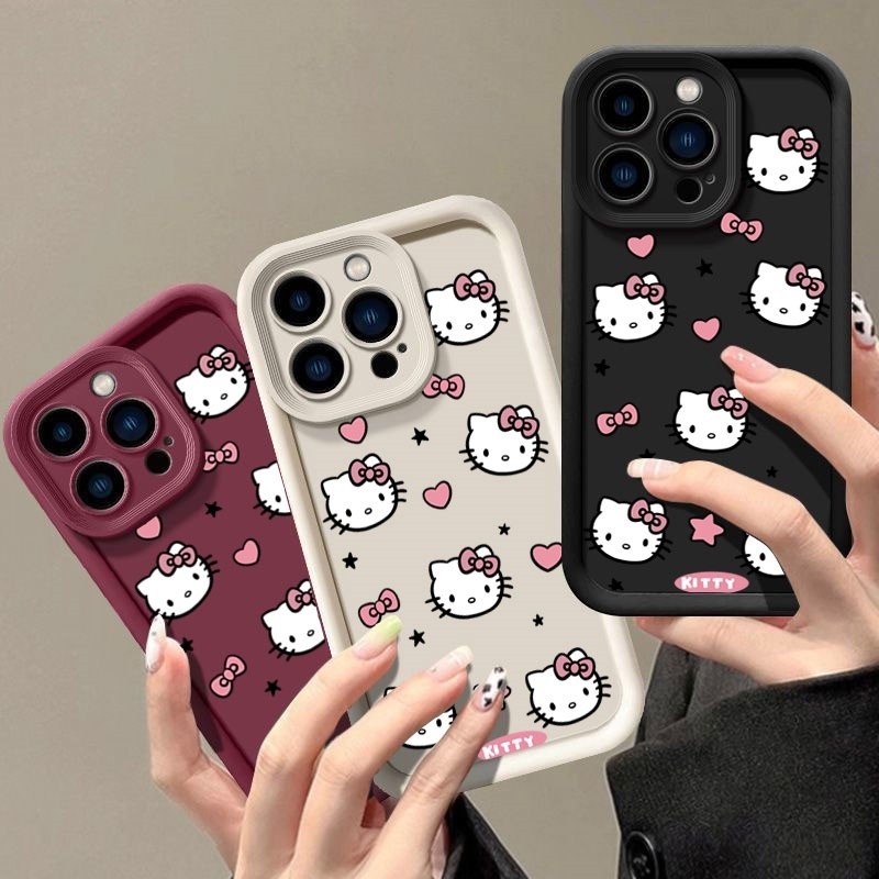 Ốp Điện Thoại Hello Kitty Thời Trang Cho Xiaomi POCO M7 M6 X6 X5 F5 X7 F8 F7 Pro Ultra X4 F3 F4 M3 X