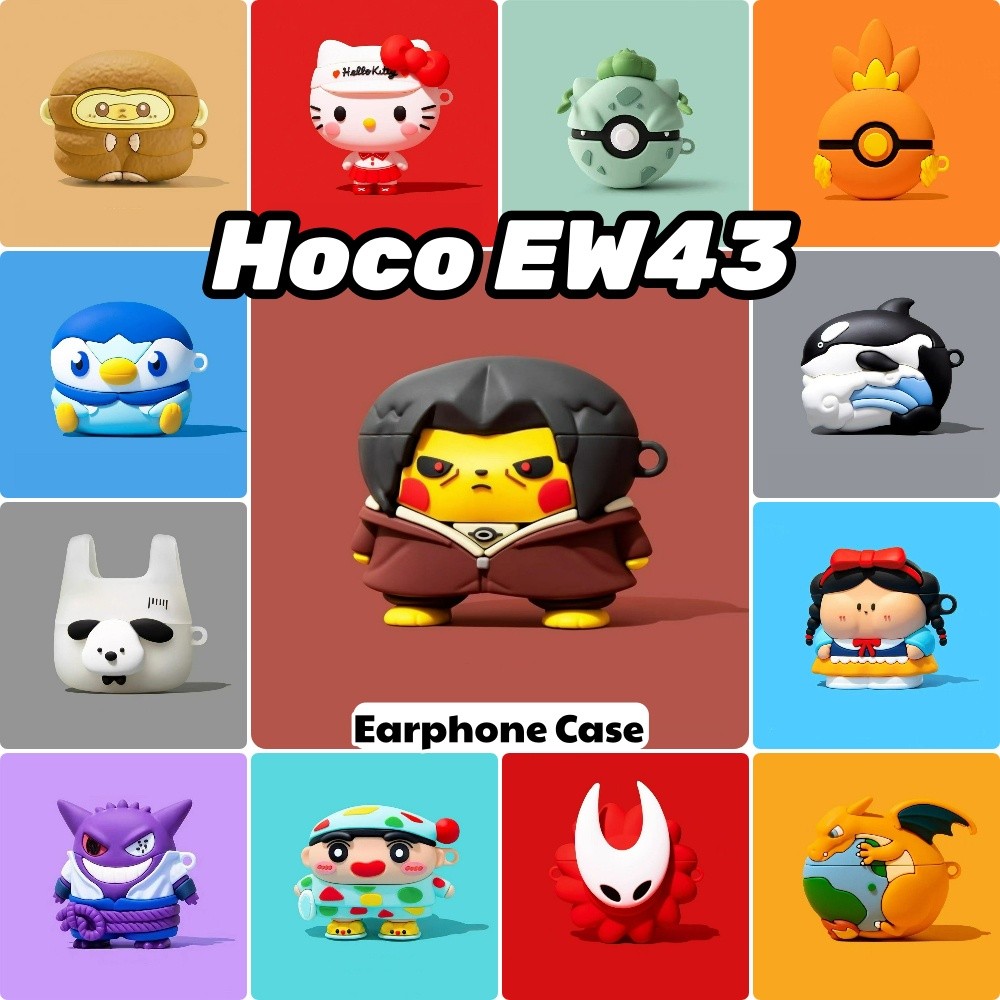 Hàng có sẵnDành Cho Hoco EW43 Vỏ Silicon Mềm Hợp Thời Trang Hoạt Hình Charizard Vỏ Tai Nghe