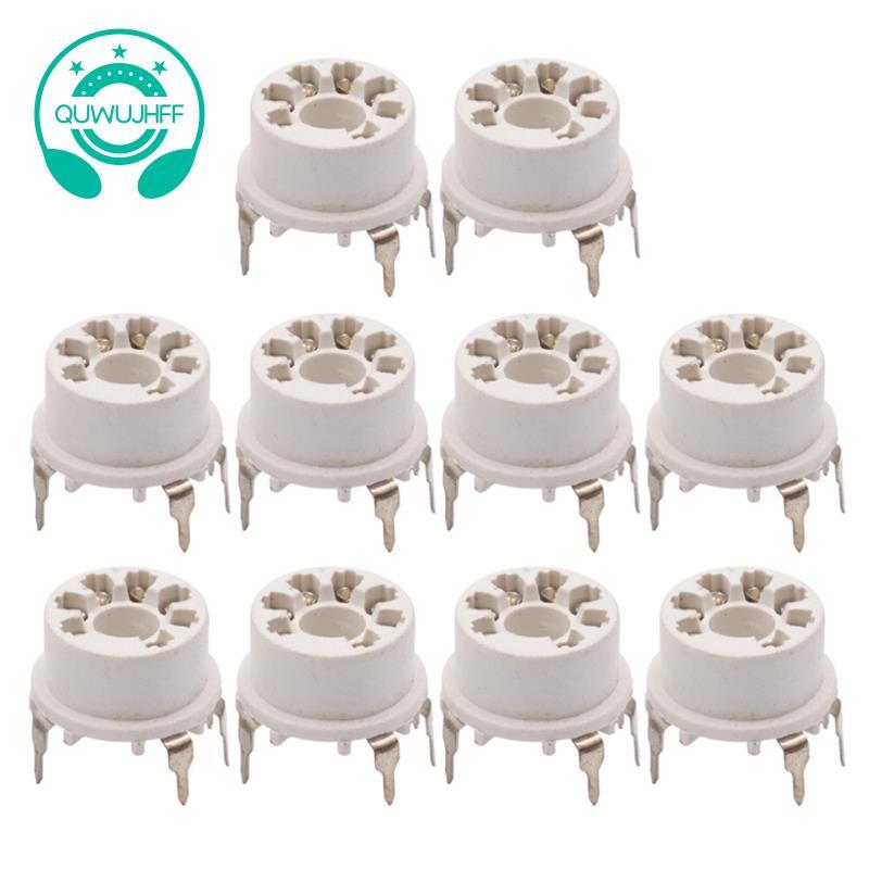 Đế van ổ cắm ống chân không bằng nhựa 7Pin cho B & W 6J1 6Z4 6X4 12AE6 6AT6 6BK6 12AV6 6AQ6 6J5 Hifi