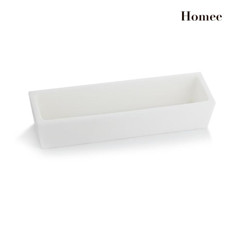 60ml Alumina (99%) Giá đỡ mẫu thuyền Crucible cho lò trộn phòng thí nghiệm 1800