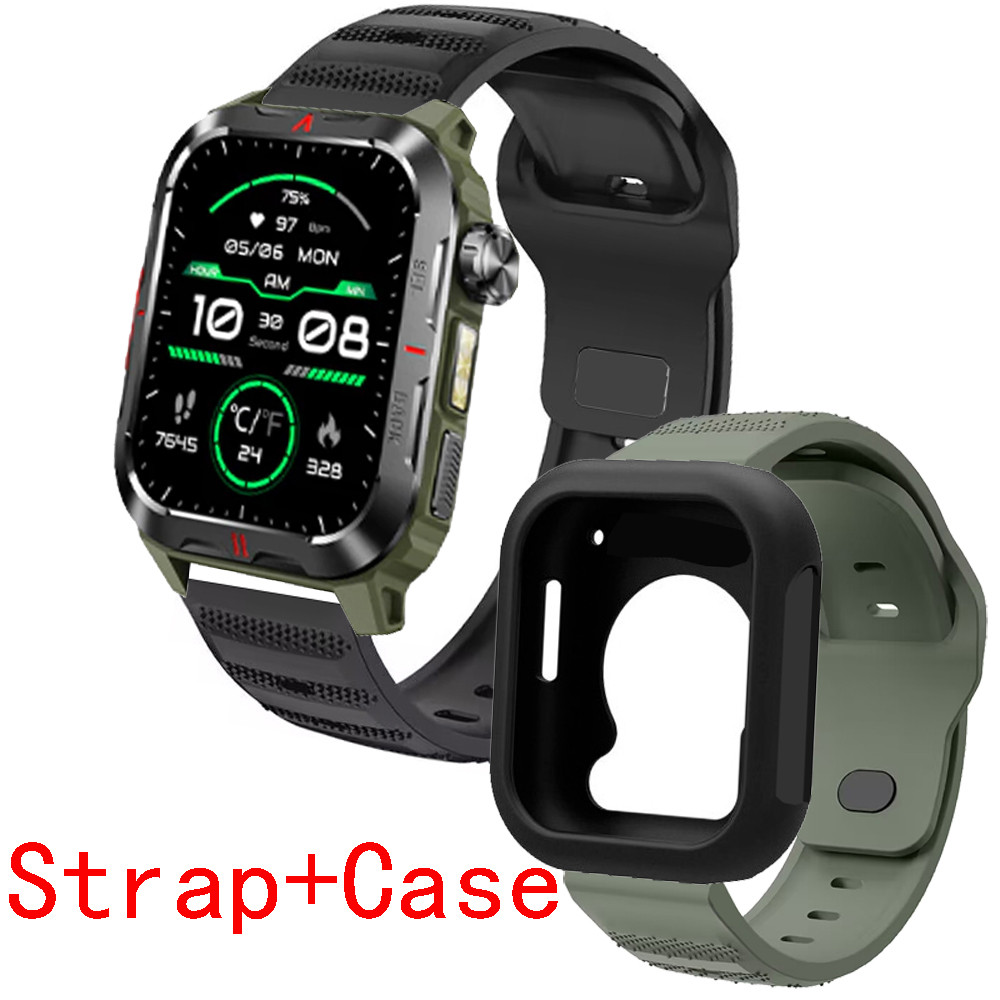 Ban Nhạc Cho AOLON TETRA S5 Bao Da Dây Đeo Nam Nữ Realme Watch5 Đồng Hồ Thông Minh Silicon Mềm Vòng 