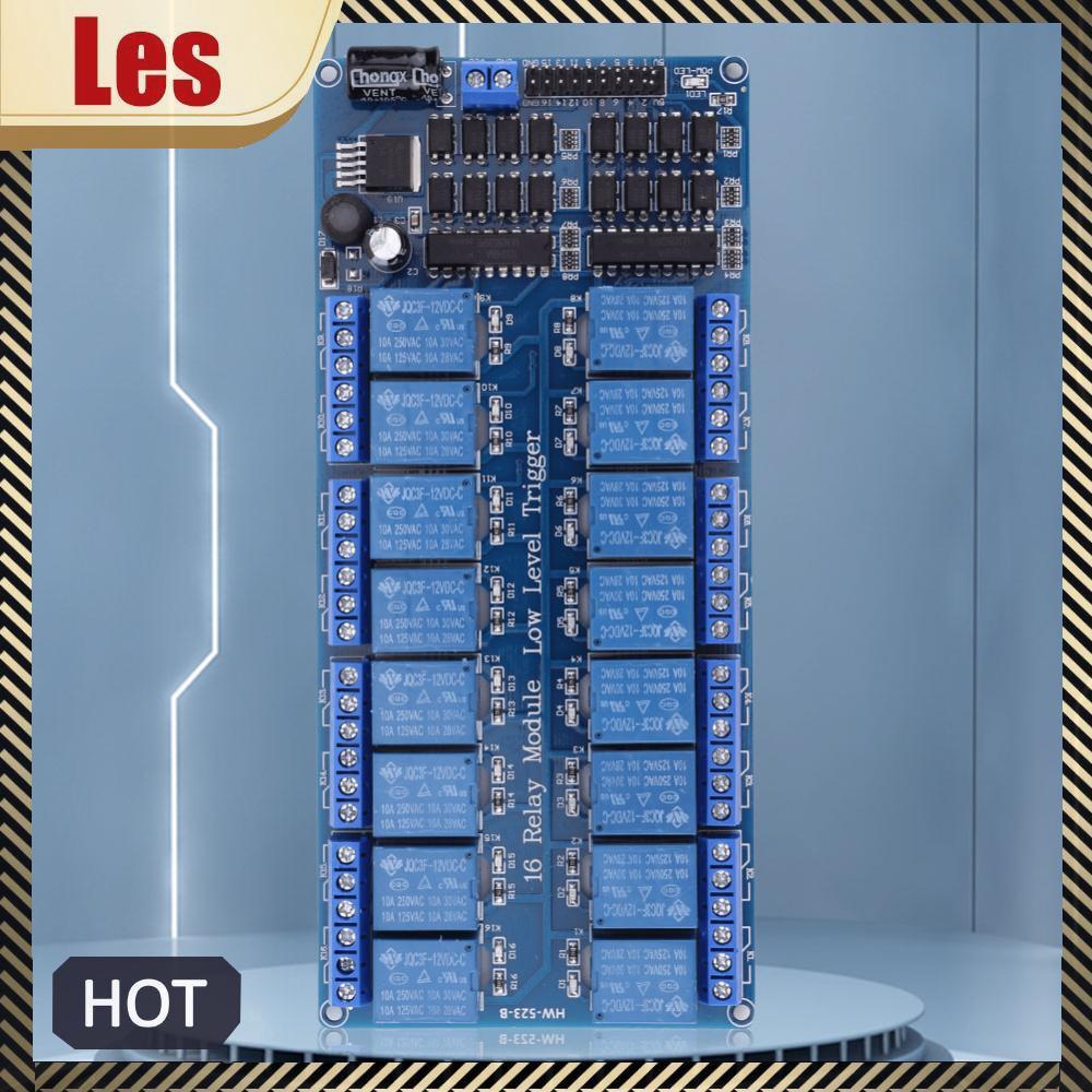 16 Kênh Rơle Đầu Ra Bùn 12V LM2576 Mô-đun Rơle Nguồn Cho Arduino DIY