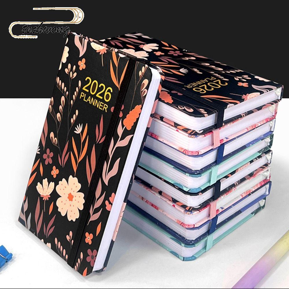 TECHWONG 2026 Pocket Planner, Schedule Organizer Jan.2026 - Dec.2026 Pocket Calendar 2026, Chương tr