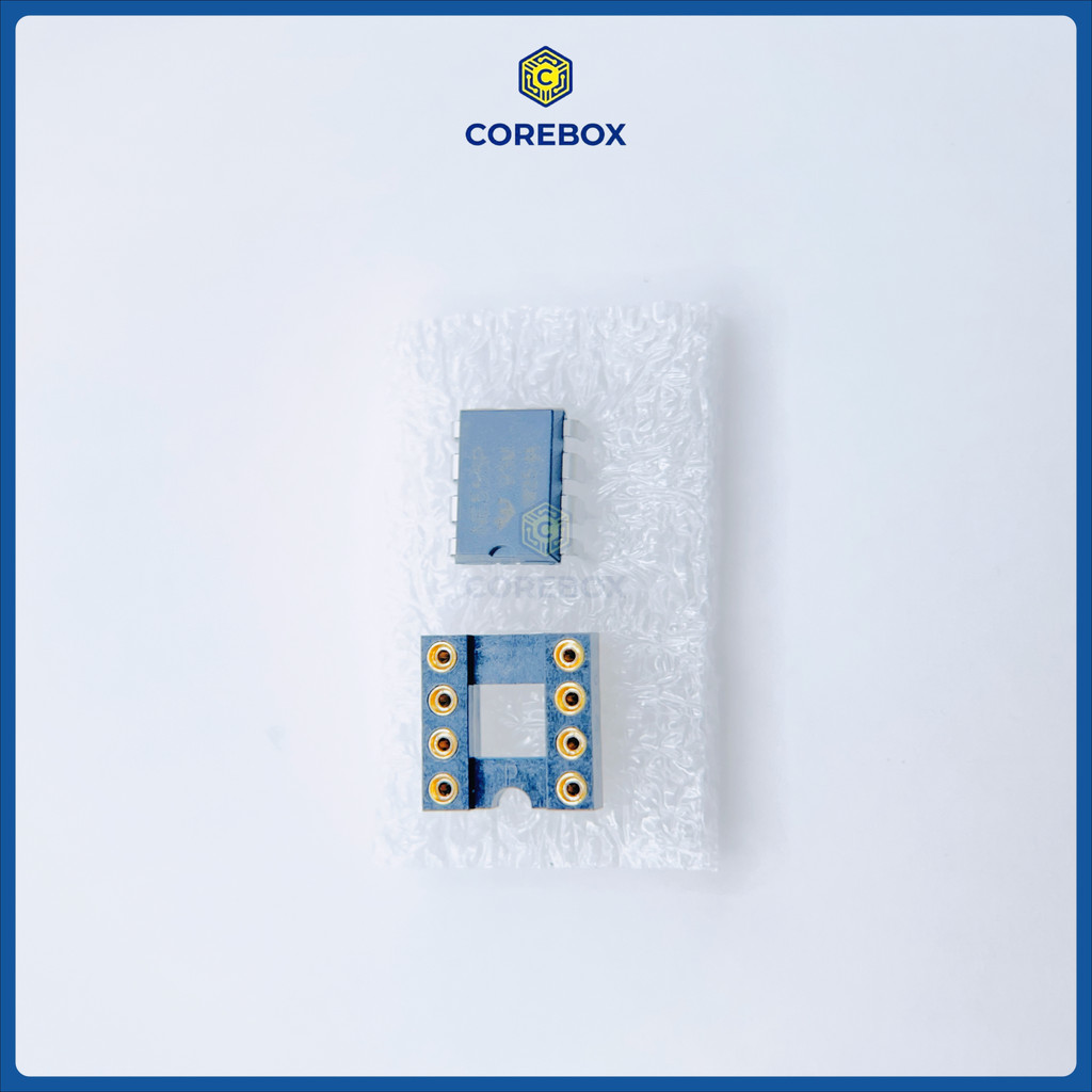 IC Tạo Xung NE555 DIP-8 (Bản Tiêu Chuẩn) - IC Định Thời 555 Timer Cho Dự Án DIY - CoreBox