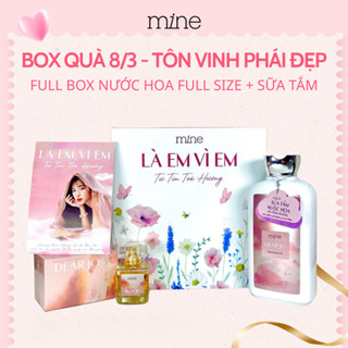 [FULL BOX] Quà Tặng Sinh Nhật Tặng Bạn Gái Gồm Nước Hoa Mine 30ML + Sữa Tắm Quà Tặng Người Yêu