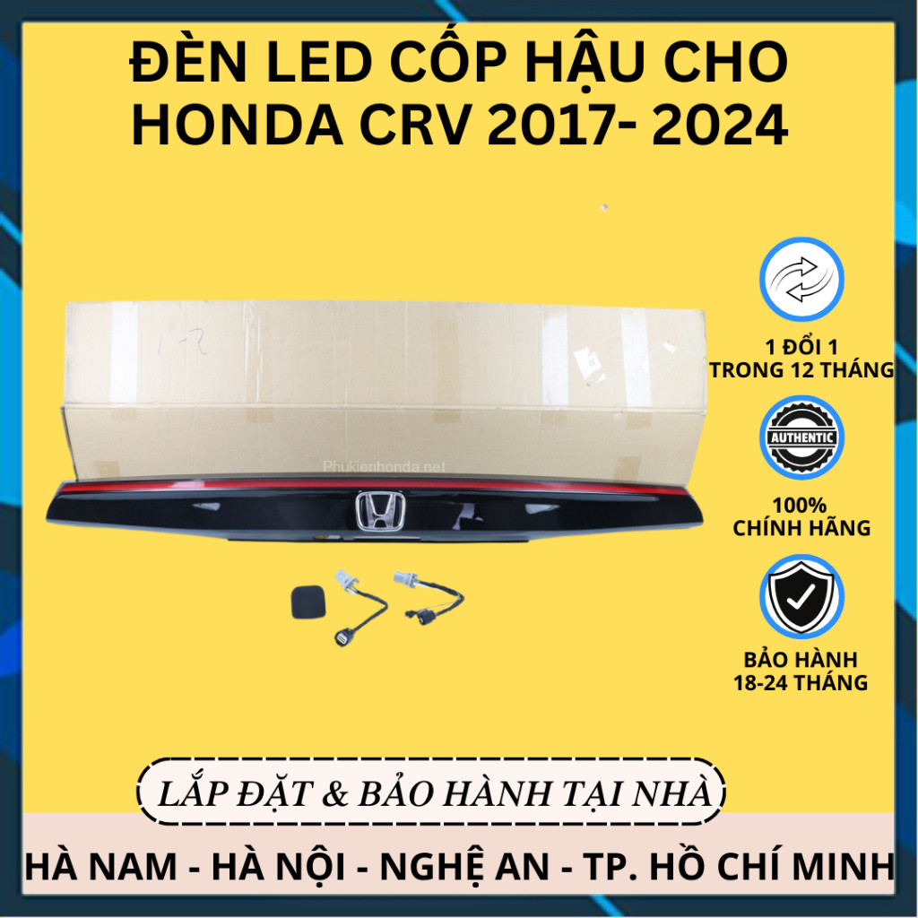 [Hàng mới về] Đèn Led Cốp Hậu Cho Honda CRV 2017- 2024  | Phụ Kiện Chính Hãng