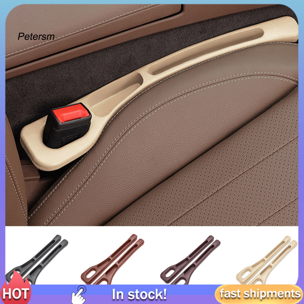 PP Ngăn ngừa khoảng cách ghế ô tô 2 chiếc Chất độn khoảng cách ghế ô tô đa năng có ngăn lưu trữ – Dễ