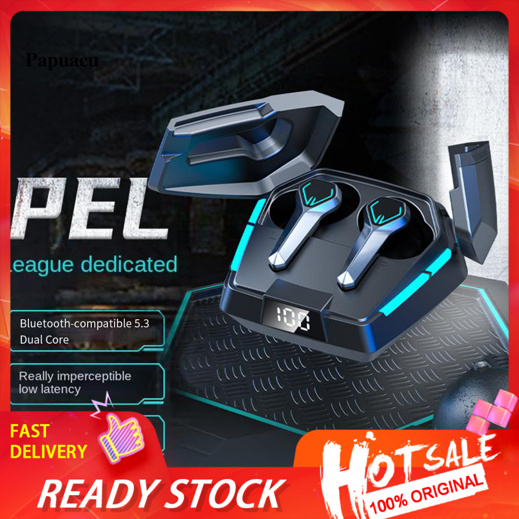 Tai nghe không dây JX10 HiFi In-ear Tương thích Bluetooth 53 Zero Delay Esports Tai nghe trò chơi Ta