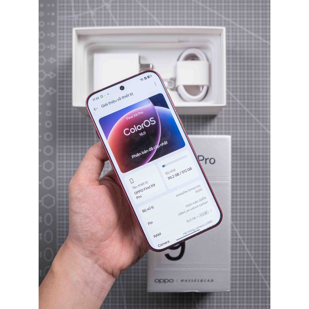 Điện Thoại OPPO Find X9 Pro, Chip Dimensity 9500, Màn Hình 6.78 inch, 7500 mAh. SonPixel | BigBuy360 - bigbuy360.vn