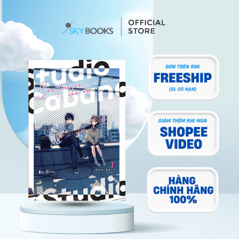 Sách - Studio Cabana - Bản Tình Ca Cho Em (Tập 1)