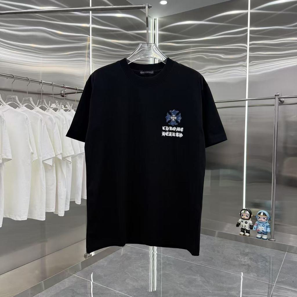 Chrome Hearts / Chrome Hearts 2026 Đầu Xuân Phong Cách Mới Áo Thun Tay Ngắn Nam Nữ Cặp Đôi Phong Các