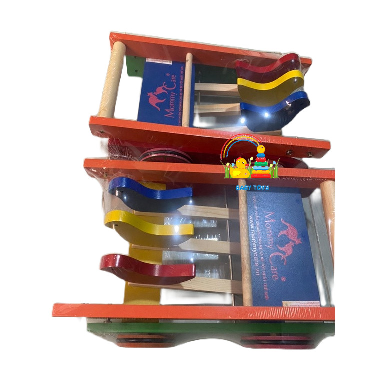 Xe Tập Đi Bằng Gỗ 3 Con Gà Cao Cấp Cho Bé Yêu BABY TOYS THỎ TÂY