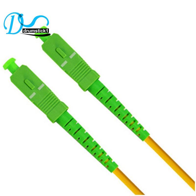 Cáp nhảy sợi quang SC sang SC Dây 3.0mm Singlemode Simplex PVC G652D SM 1310 / 1550nm FTTH 2m