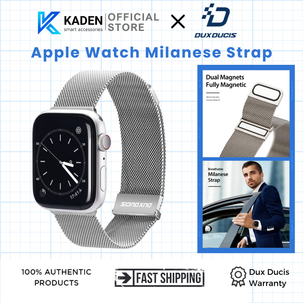 Dây Đeo Thép Dux Ducis Dành Cho Apple Watch Ultra 2 / 1, Apple Watch Series 9-1/SE/SE 2022, DUX DUCI