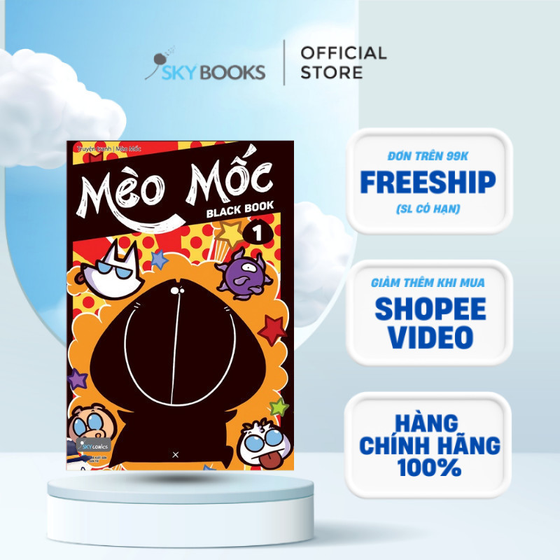 Sách -  Mèo Mốc Black Book (Tập 1 - Tái Bản)