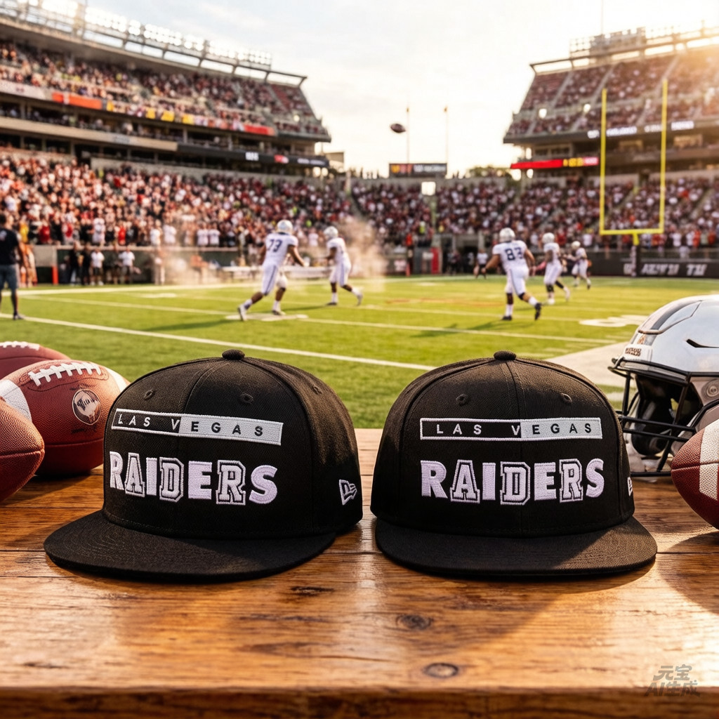 New Era 9FIFTY Snapback Adjustable Cap - Las Vegas Raiders Ransom Black