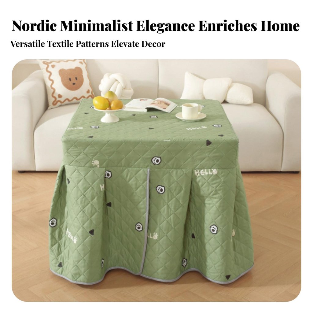 Giữ Ấm Ấm Bàn Làm Nóng Chăn Kotatsu Dày Chất Liệu Mềm Cho Gia Đình, Người Cao Niên, Phòng Khách, Phò