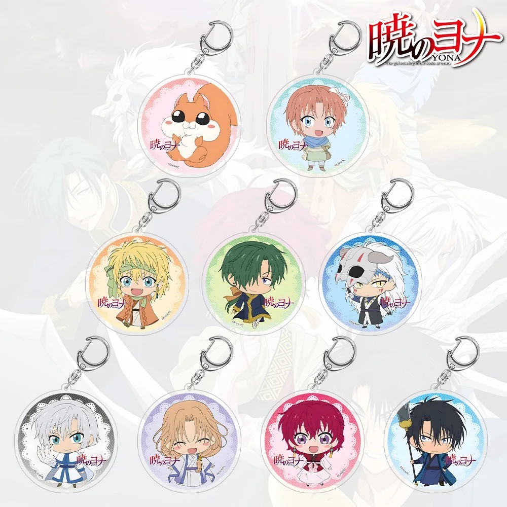 Móc khóa Anime Akatsuki no Yona Yona của Bình Minh Mica Acrylic Yoon Hak Yona Soo-won Shin-Ah Jae-Ha