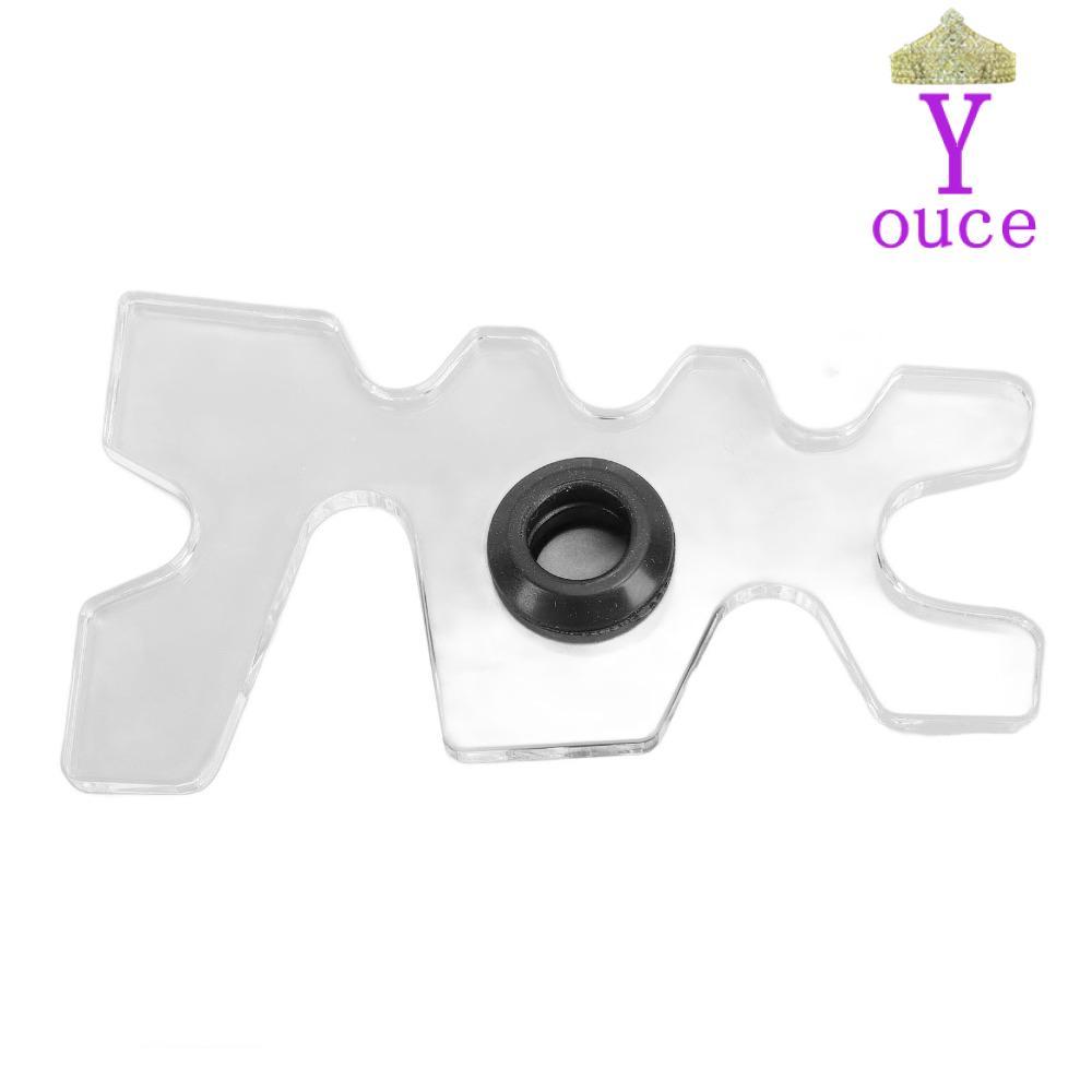 YOUCE Pool Billiard Cue Bridge Head, Cao su Dễ sử dụng Đầu cầu bi-a Cue, Phụ kiện bi-a Acrylic trong