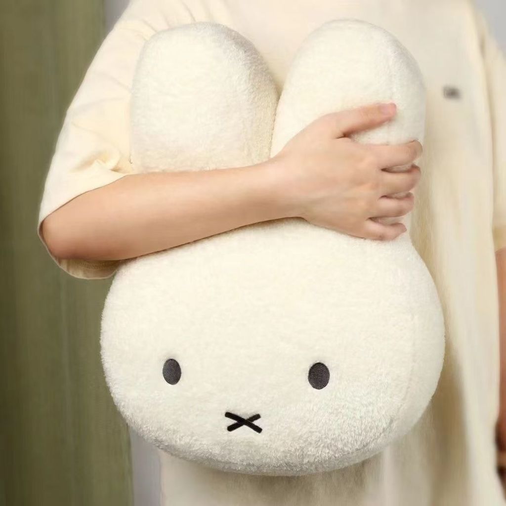 【Ready Stock】 Isn Miffy Rabbit Pillow Cute Rabbit Plush Toy Sofa outside the Window Doll Pillow Miff