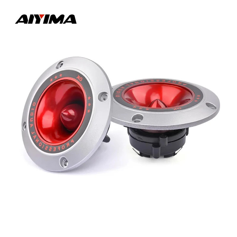 AIYIMA 2 Chiếc 4 Inch Tweeters Loa Áp Điện Tweeter 100W Gốm Buzzer Treble Loa Âm Thanh Treble Piezo 