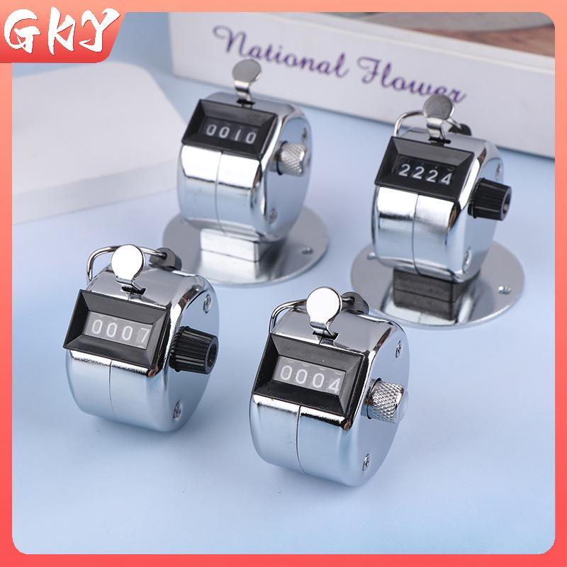 GKY Kỹ Thuật Số Tay Tally Counter Đếm Hướng Dẫn Sử Dụng Golf Clier Training Counter 4 Chữ Số Số Cầm 